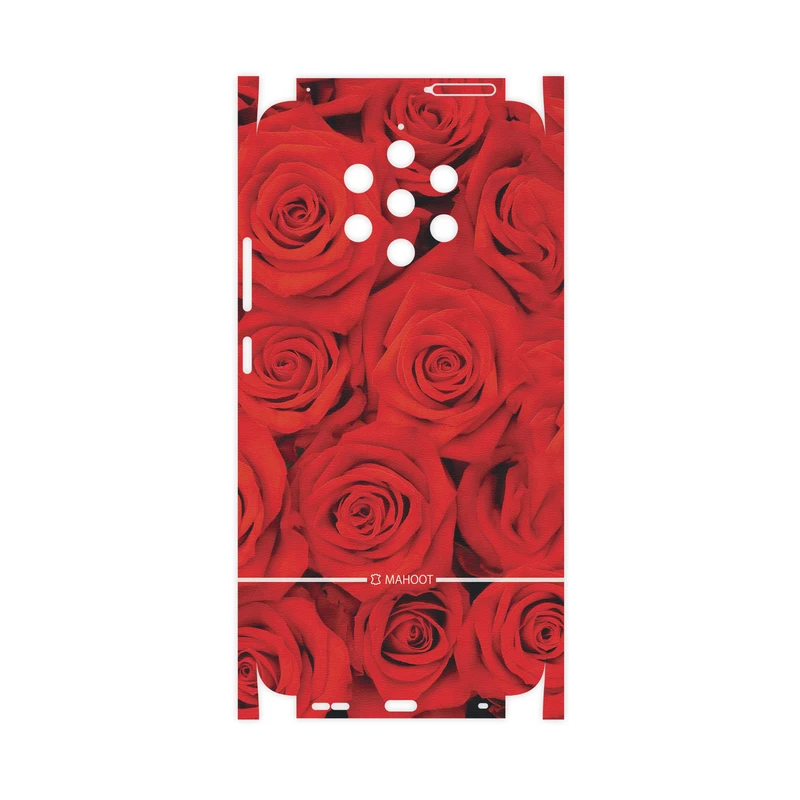 برچسب پوششی ماهوت مدل Red-Flower-FullSkin مناسب برای گوشی موبایل نوکیا 9 PureView