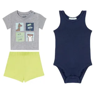 ست 3 تکه لباس نوزادی لوپیلو مدل ger431