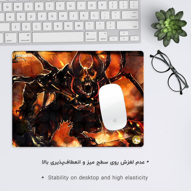 ماوس پد هومرو طرح بازی Dota 2 مدل A1854 1