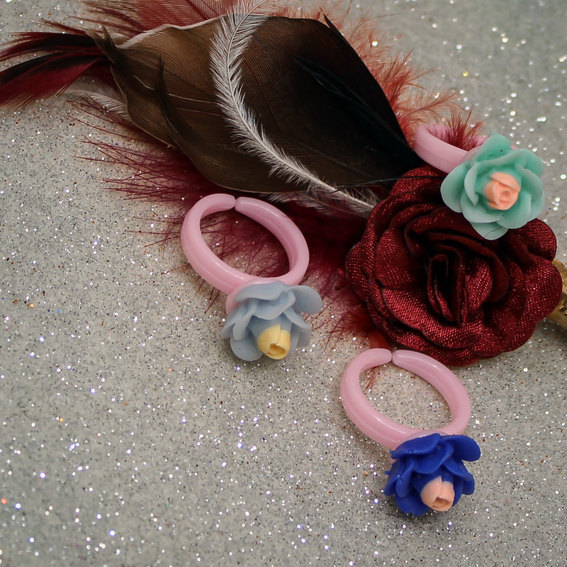 انگشتر دخترانه طرح گل کد RKH_1009 مجموعه 3 عددی انگشتر دخترانه طرح گل کد RKH_1009 مجموعه 3 عددی