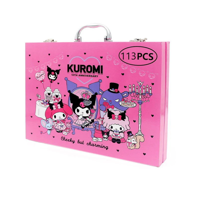 بسته رنگ‌آمیزی مدل کرومی , ملودی و گروه سانریو مجموعه 113 عددی