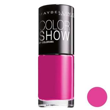 لاک ناخن میبلین مدل Vao Color Show Pink Bikinii 83