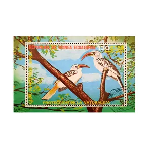 تمبر یادگاری مدل پرندگان آفریقا کد DS1837 