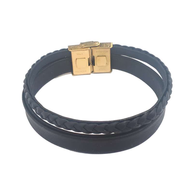 دستبند مدل چرمی عطری کد 6