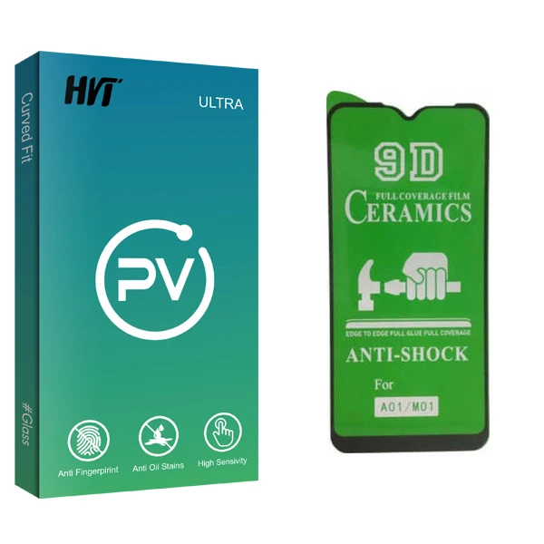 محافظ صفحه نمایش سرامیکی اچ وی تی مدل PV glass مناسب برای گوشی موبایل سامسونگ Galaxy A01/M01