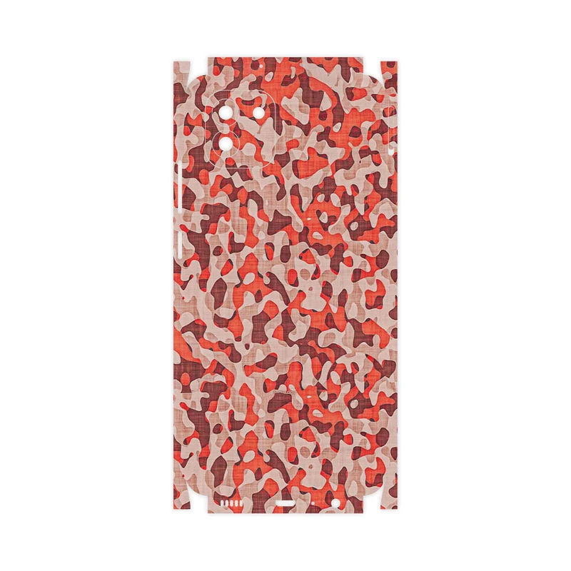 برچسب پوششی ماهوت مدل Red Infantry Army-FullSkin مناسب برای گوشی موبایل سامسونگ Galaxy A03