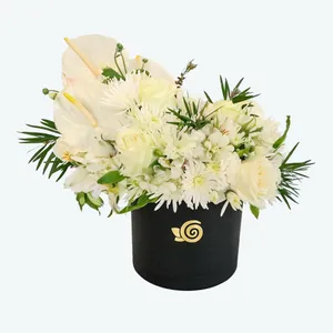 جعبه گل مدل رویای سپید