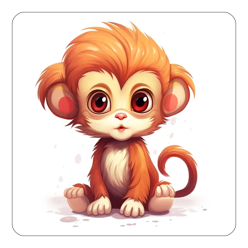 مگنت کاکتی طرح حیوانات کارتونی مدل mp28207