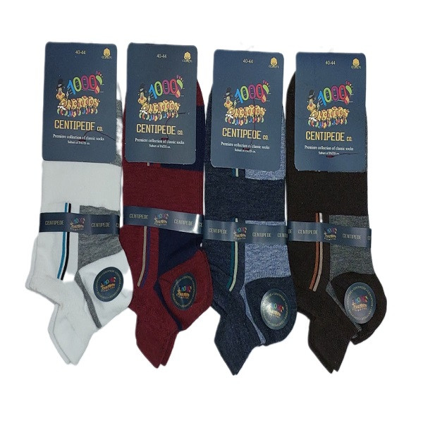 جوراب مردانه مدل cotton 103 مجموعه 4 عددی