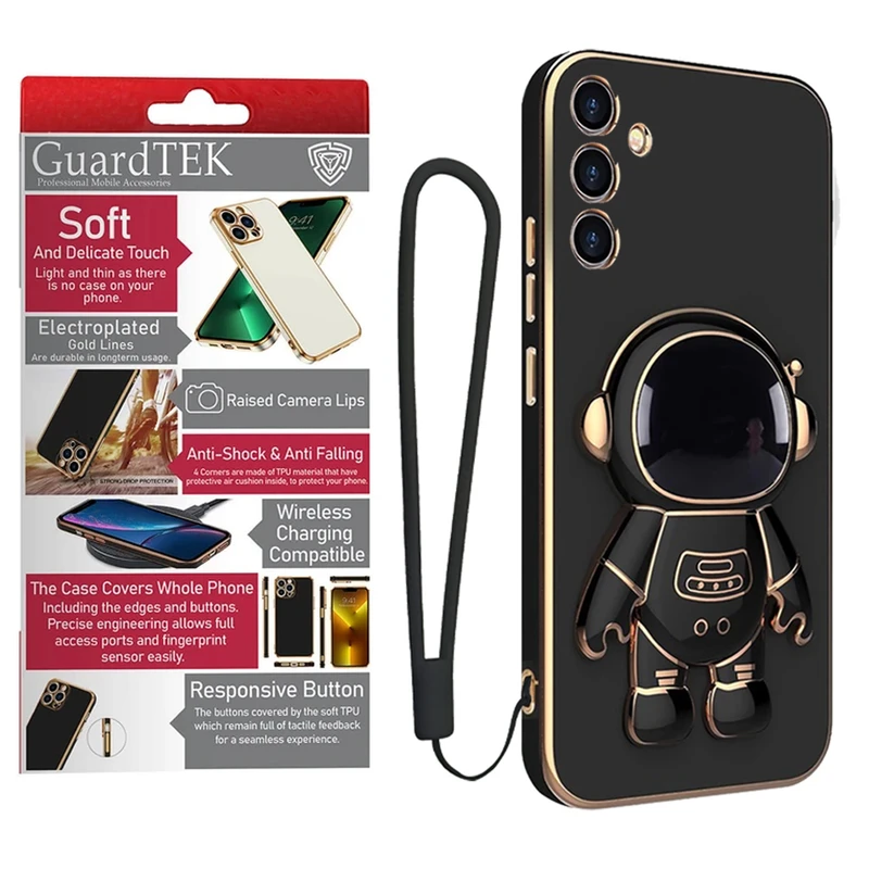 کاور گاردتک آساک مدل Astronaut Strap مناسب برای گوشی موبایل سامسونگ Galaxy M55/ C55 به همراه بندآویز