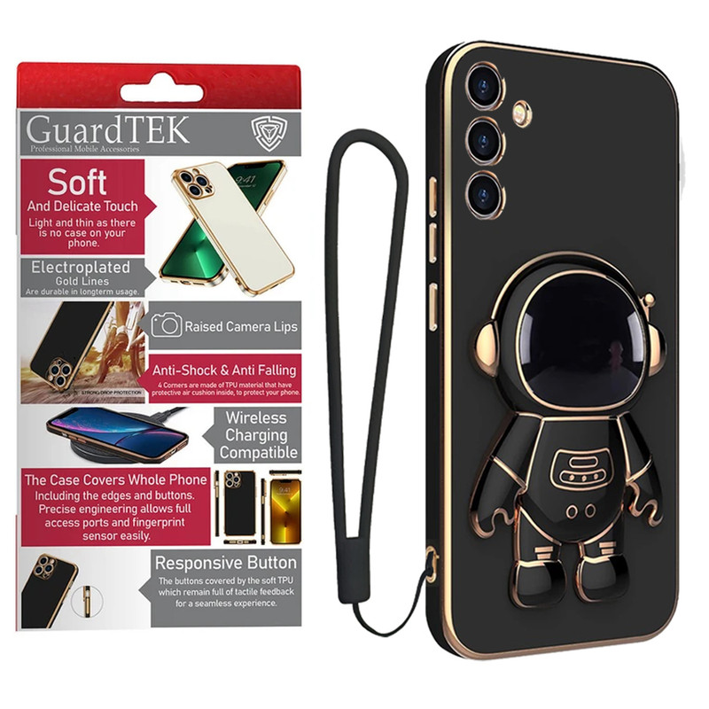 کاور گاردتک آساک مدل Astronaut Strap مناسب برای گوشی موبایل سامسونگ Galaxy M55/ C55 به همراه بندآویز