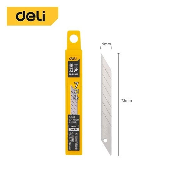 تیغ کاتر دلی مدل DL-DP093 بسته 10 عددی