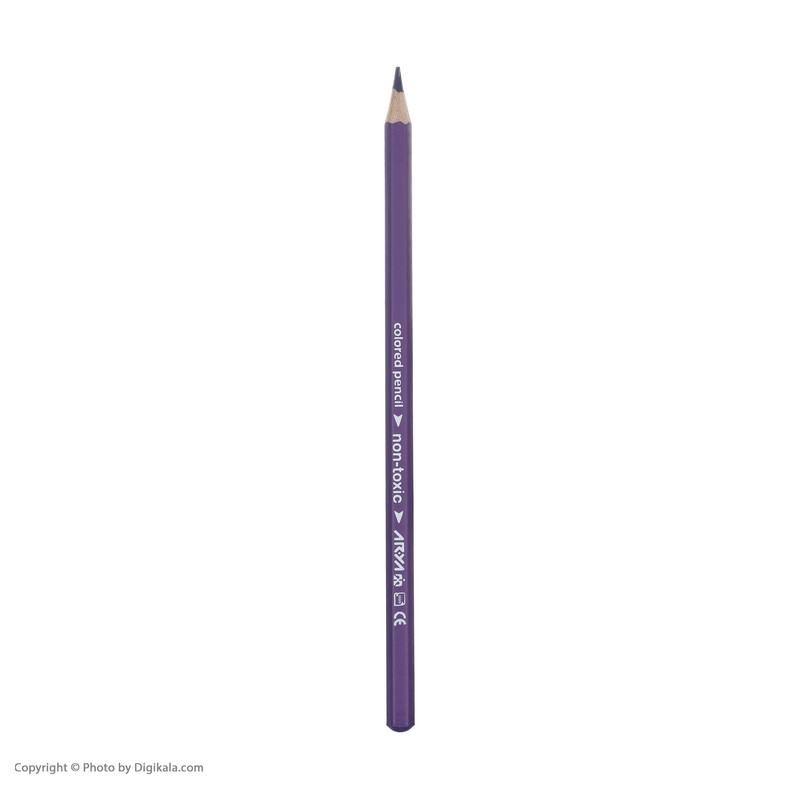 مداد رنگی 12 رنگ آریا مدل ZS کد 1