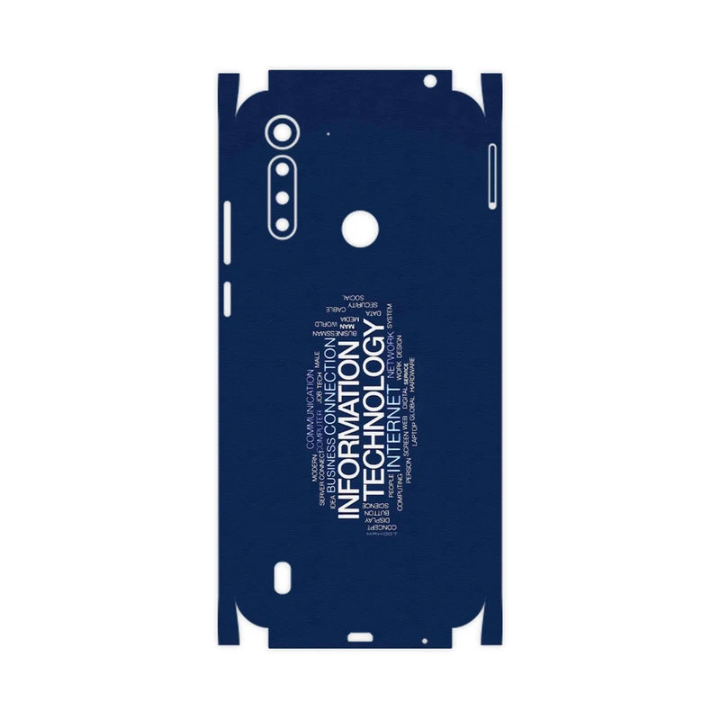 برچسب پوششی ماهوت مدل IT Science-FullSkin مناسب برای گوشی موبایل موتورولا Moto G8 Power Lite