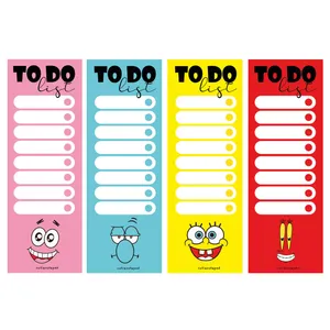 کاغذ یادداشت کیوتی مدل ست تو دو لیست باب اسفنجی بسته 4 عددی