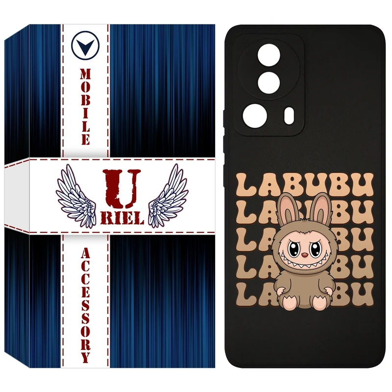 کاور یوریل قاب مدل KSH کد 134 طرح عروسک لبوبو مناسب برای گوشی موبایل شیائومی 13 Lite