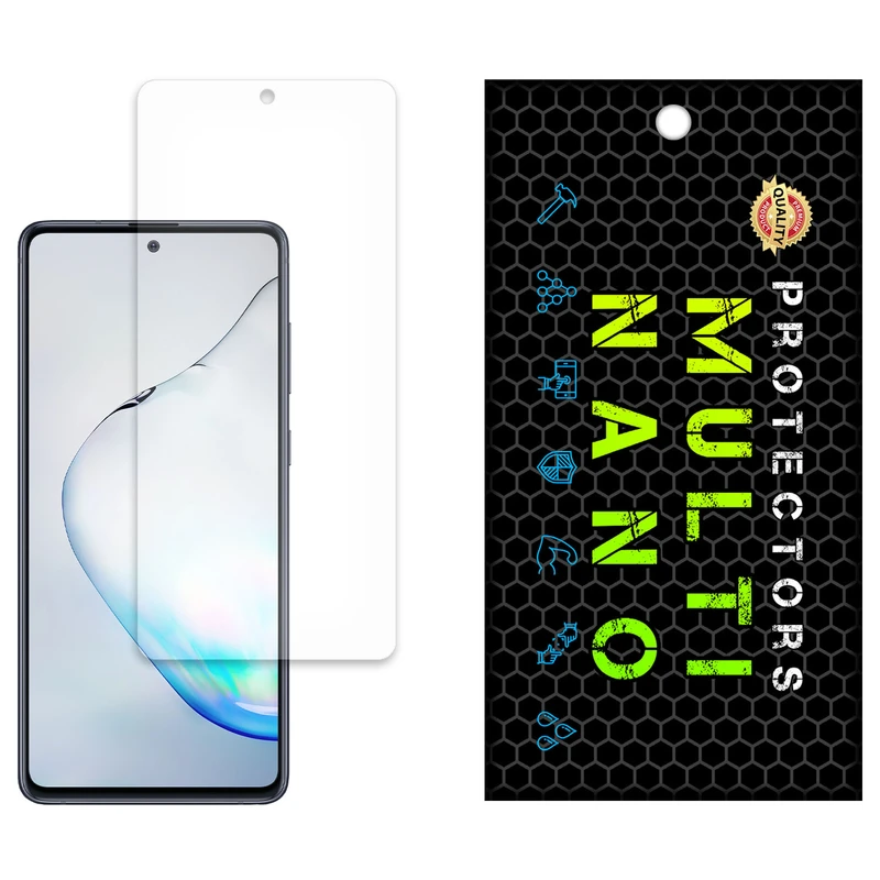 محافظ صفحه نمایش مات مولتی نانو مدل X-S1M مناسب برای گوشی موبایل سامسونگ Galaxy Note 10 Lite