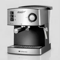 قهوه&zwnj;ساز اتوماتیک 1600 میلی&zwnj;لیتری مایر مدل MR-441 با مخزن آب متحرک، توان 850 وات، قابلیت تهیه آب جوش و خاموشی خودکار