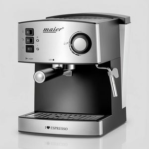 قهوهساز اتوماتیک 1600 میلیلیتری مایر مدل MR-441 با مخزن آب متحرک، توان 850 وات، قابلیت تهیه آب جوش و خاموشی خودکار