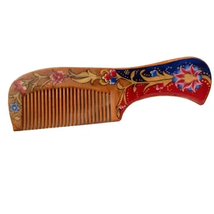  شانه مو مدل چوبی