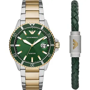 ساعت مچی عقربه‌ای مردانه امپریو آرمانی مدل Ar80063 set