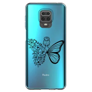 Megafone Butterfly Girl C53-B Cover For Xiaomi Redmi Note 9s / 9 Pro / 9 Pro Max