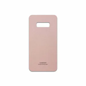 MAHOOT Rose Gold Leather Cover Sticker for Samsung Galaxy S10e