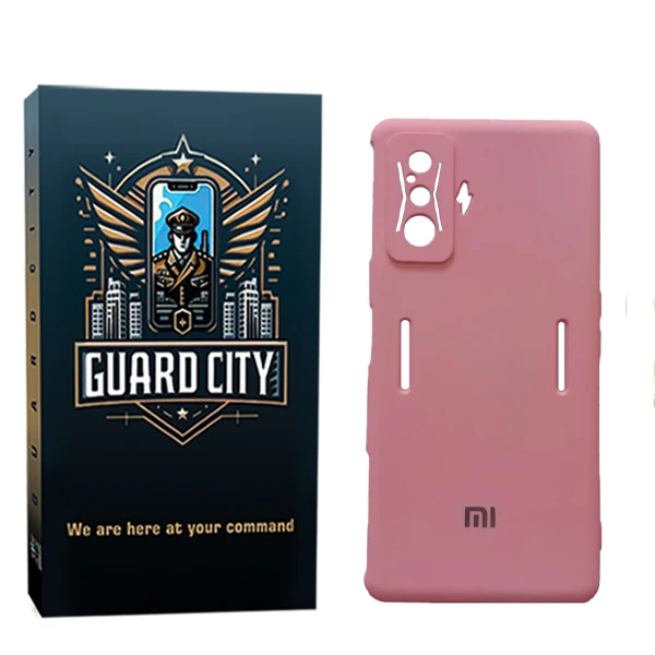 کاور گارد سیتی مدل سیلیکونی مناسب برای گوشی موبایل شیائومی Redmi K50 Gaming / Poco F4 Gt