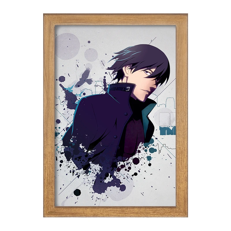 تابلو خندالو مدل هی انیمه تاریک تر از سیاهی Darker Than Black  کد 22560