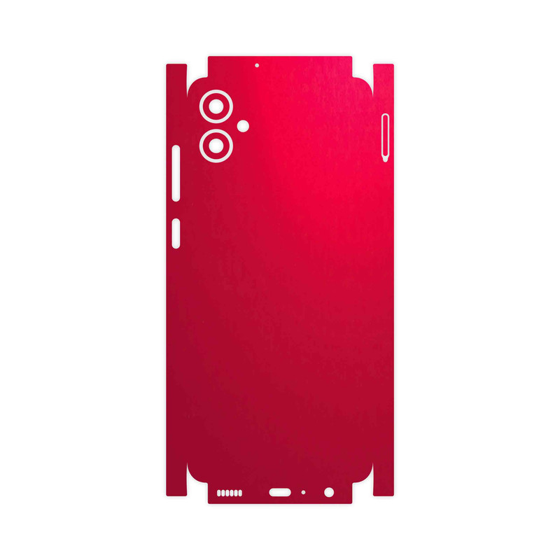 برچسب پوششی ماهوت مدل Matte-Warm-Red-FullSkin مناسب برای گوشی موبایل سامسونگ Galaxy A05