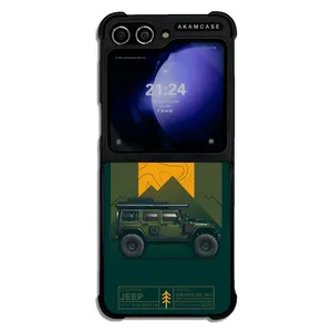 AKAM AMC-WSGZFLIP5-CARS-20 Cover For Samsung Galaxy Z Flip 5