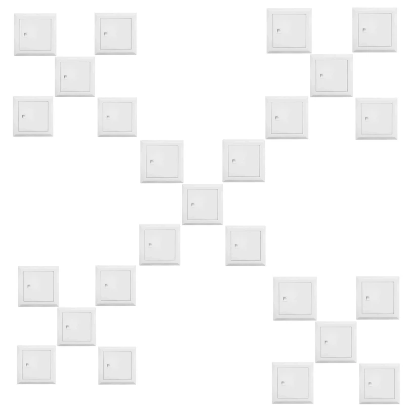 دریچه کانال کولر مدل بازدید 25*25 مجموعه بیست و پنج عددی