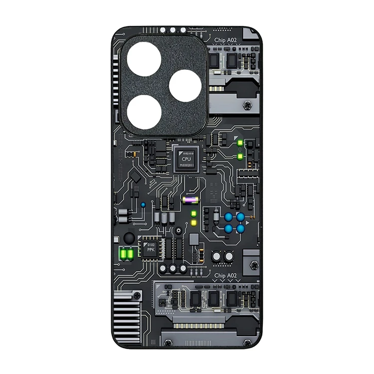 کاور گالری وبفر طرح قاب بورد الکترونیکی مناسب برای گوشی موبایل شیائومی poco f6