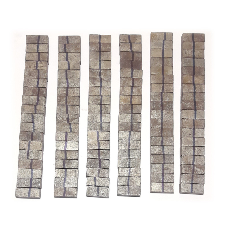سگمنت برش سنگ تراورتن مدل 1600-SST بسته 108 عددی