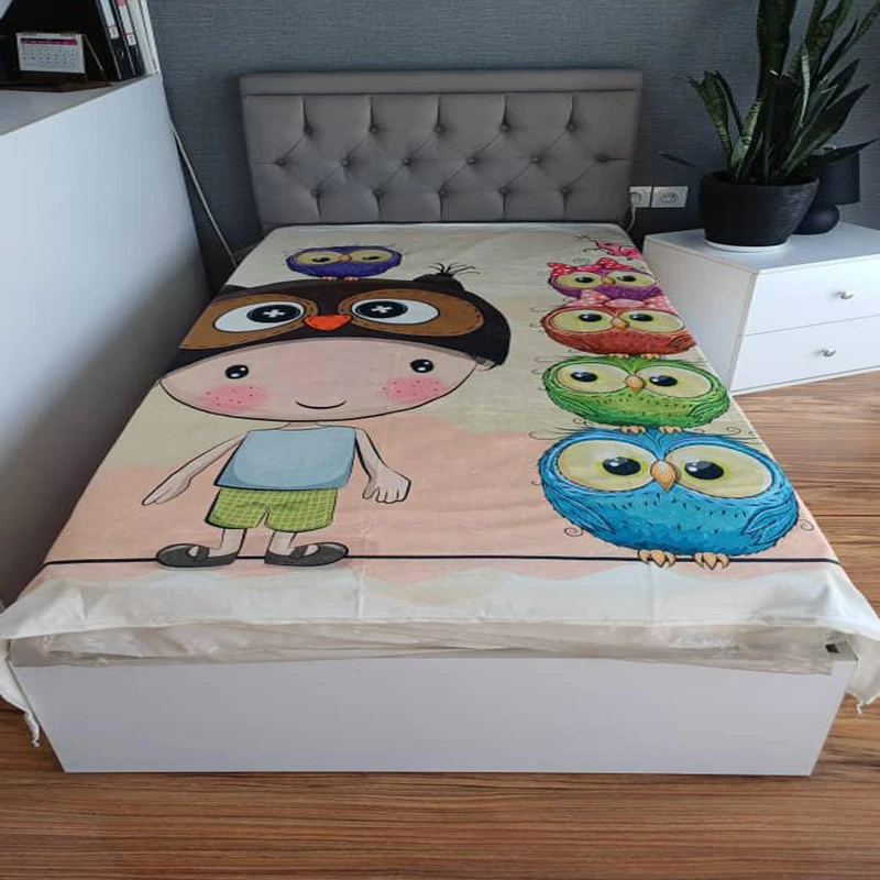  پتو مسافرتی مدل السون پسر سایز 205x150 سانتی متر