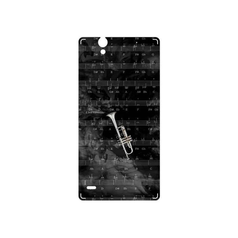 برچسب پوششی ماهوت مدل Trumpet مناسب برای گوشی موبایل سونی Xperia C4