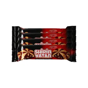 بیسکویت مغزدار دو رنگ کاکائویی شیرین وطن بسته 4 عددی