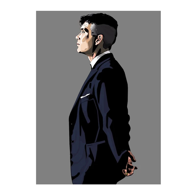 استیکر لپ تاپ و موبایل مدل سریال طرح پیکی بلاندرز Peaky Blinders کد 3597