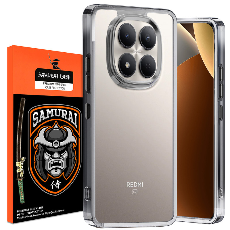 کاور سامورایی مدل Crystal Shield مناسب برای گوشی موبایل شیائومی Redmi Note 15 Pro 5G