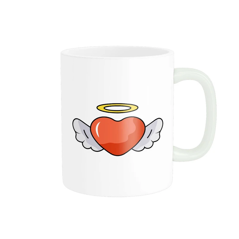 ماگ پادآفرین مدل عشق طرح قلب LOVE کد p6360