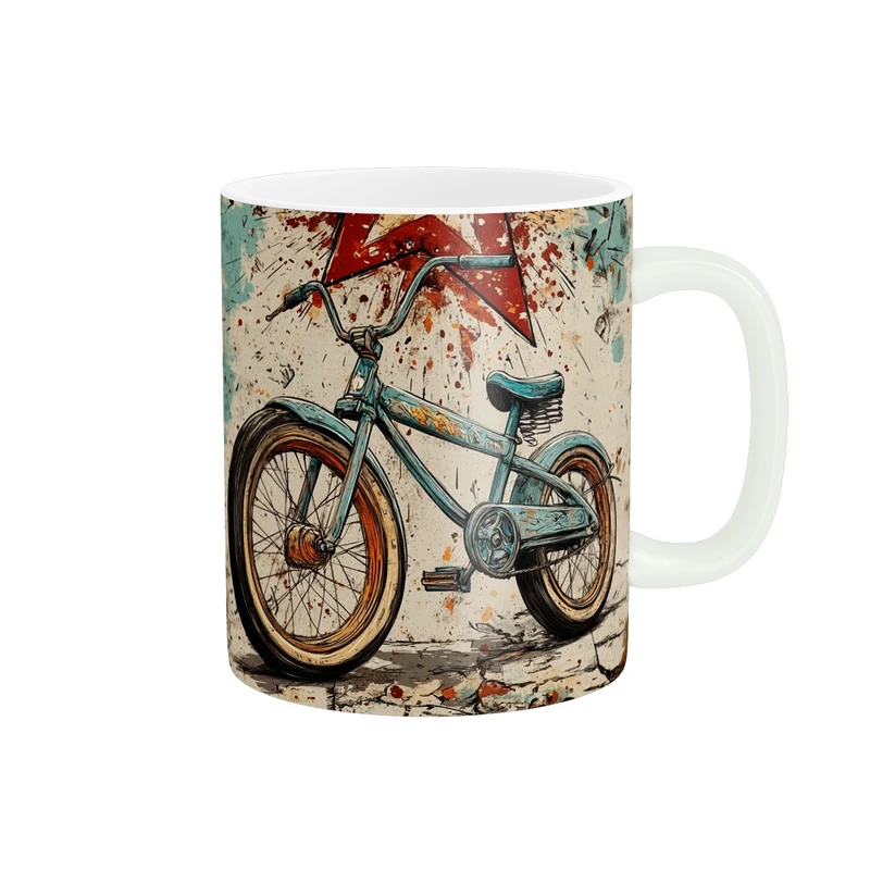 ماگ پاد آفرین طرح دوچرخه کد 2621