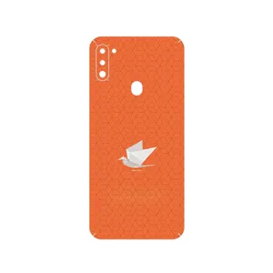 MAHOOT Minimalist origami bird Cover Sticker for Samsung Galaxy A11