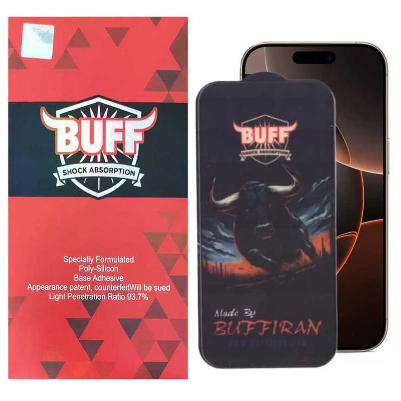 محافظ صفحه نمایش بوف مدل BullRun Crystal Pro مناسب برای گوشی موبایل اپل iPhone 16 Pro 