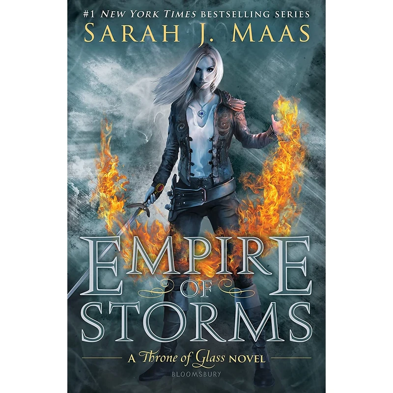 کتاب Empire of Storms اثر Sarah J. Maas انتشارات بلومزبری