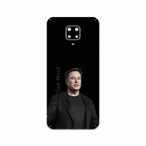 MAHOOT Elon Musk Cover Sticker for Xiaomi Redmi Note 9 Pro