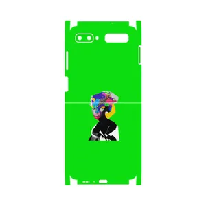 MAHOOT Collage of Women Portrait 3-FullSkin Cover Sticker for Samsung Galaxy Z Flip