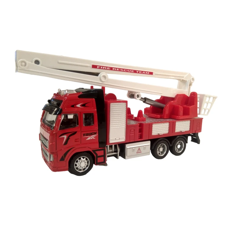 ماشین بازی مدل کامیون طرح آتشنشانی کد WL198