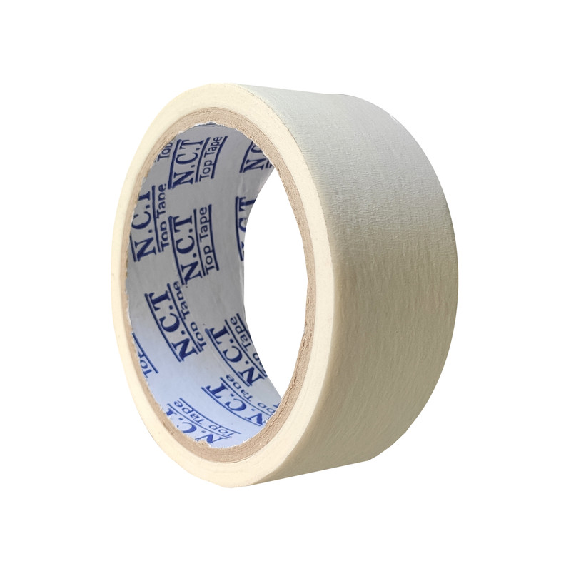 نوار چسب کاغذی پهن ان سی تی مدل TP8080 عرض 4 سانتی متر