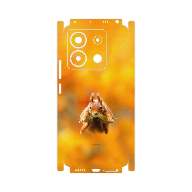 برچسب پوششی ماهوت مدل Squirrel-FullSkin مناسب برای گوشی موبایل شیائومی Redmi Note 13 Pro 5G