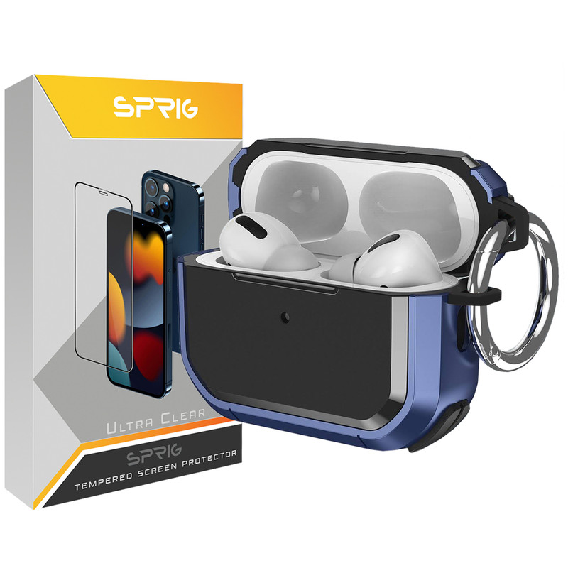 کاور اسپریگ مدل EggShell مناسب برای کیس اپل Airpod Pro